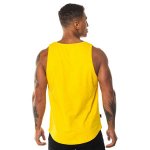 Débardeur de sport confortable en coton et bambou, doux et extensible, avec découpes profondes aux bras, sans manches, OEM, marque privée, fournisseur d'usine - Product Image 4