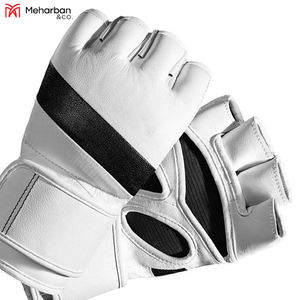 Top Best Design Your OWN Logo Guantes de MMA de cuero Ropa DE LUCHA Guantes MMA Producto caliente más vendido Boxeo - Product Image 6