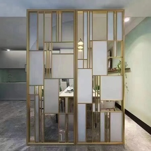 Vách Ngăn Phòng Kim Loại Cắt Laser Tùy Chỉnh Vách Ngăn Gấp Được Vách Ngăn Tường Vách Ngăn Phòng - Product Image 3