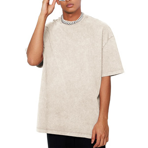 เสื้อยืดผู้ชายผ้าฝ้าย100% แห้งเร็วระบายอากาศแขนสั้น180กรัมผ้า O คอพิมพ์ถนนสูงสวมใส่สำหรับผู้ชาย - Product Image 2