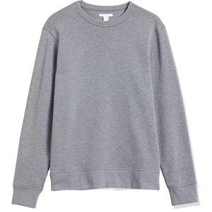 Sudadera de invierno unisex de 100% algodón polar con logotipo personalizado, jersey de cuello redondo, diseño de bordado sólido, diseñador transpirable - Product Image 4