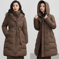 Veste matelassée pour homme en toile à capuche de haute qualité pour l'hiver, fermeture éclair, impression de logo personnalisée, coupe-vent, imperméable, réversible