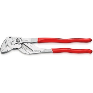 Clé à molette KNIPEX 300 mm chromée, largeur de serrage 68 mm avec revêtement plastique - Product Image 1