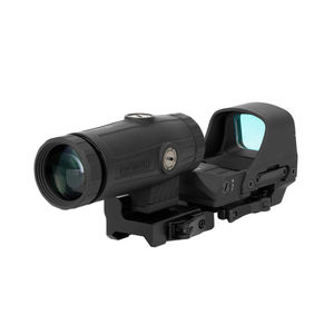 HS510c Refle-x Red Dot Sigh + avec ensemble combiné 3X pour la tactique, la chasse et le tir - Product Image 1