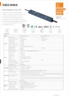 Offre Spéciale – Driver LED IP67 GF Haut de Gamme Triac Dimmable 5-en-1 à Haute Efficacité 12V/24V 60W 100W 200W 300W pour Éclairage
