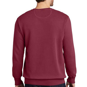 Design personnalisé Hommes Casual Hiver 100% Coton Sweats à capuche Motif solide Sweatshirts à capuche avec techniques de teinture en molleton uni - Product Image 6