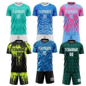 Maillot de football personnalisé pour hommes en gros, grande taille, respirant, séchage rapide, personnalisable, directement du fabricant, petites commandes bienvenues - Product Image 4