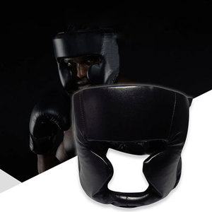 Protège-têtes de boxe à prix de gros, protections intégrales du visage et du menton, avec logo personnalisé imprimé - Product Image 3
