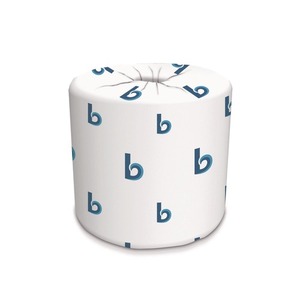 Boardwalk 2-Ply Septic Safe 125 Ft. White <b>Toilet</b> Tissue <b>Roll</b> Flushable (96/Carton) - Product Image 2