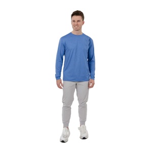 Camiseta de punto de manga larga elegante y cómoda para hombre de alta calidad y duradera para ropa informal - Product Image 1