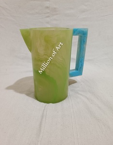 เหยือกน้ำทำจากเรซินแบบมีหูจับ6ชิ้นสำหรับดื่มชุดเครื่องดื่มพรีเมียม - Product Image 2