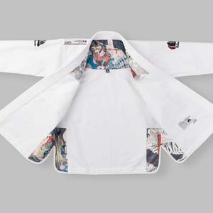 ชุดยูโดบราซิลเลี่ยนยิวยิตสู RTS รุ่นใหม่ สำหรับมืออาชีพ OEM Shoyorol RVCA รุ่นที่ 105 สีดำ ชุดยิวยิตสูบราซิลเลี่ยนยิวยิตสู CP-BJJ-06 - Product Image 2