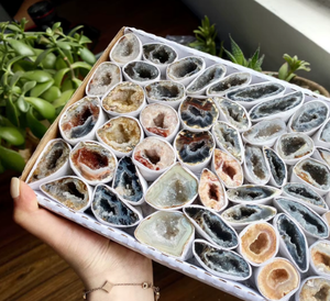 Chất lượng cao bán buôn tự nhiên phong thủy mã não geode thạch anh <span class=keywords><strong>druzy</strong></span> pha lê cụm để chữa bệnh trang trí nội thất - Product Image 1