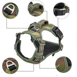 Collier souple moderne pour chiens de grande à moyenne taille, super durable, camouflage réfléchissant, avec contrôle par guidon, long - Product Image 4