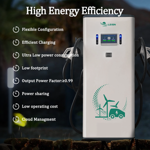 Brazil anatel chứng nhận New 60kw <span class=keywords><strong>DC</strong></span> sạc đôi Gun cho <span class=keywords><strong>DC</strong></span> nhanh Trạm Sạc với 7 ''Màn hình cảm ứng và buộc phải làm mát không khí - Product Image 6