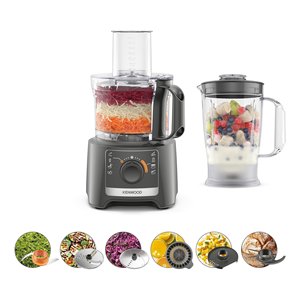 Procesador de Alimentos Kenwood Multicompact FDP 31 360GY Gris 2,1Lt, 800W, Modelo 0W22010114 - Product Image 4