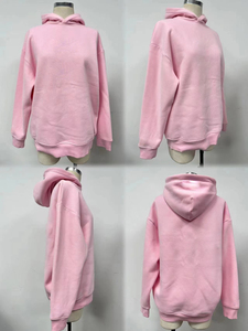 Sweat-shirt à capuche ample et respirant en molleton 100 % coton pour homme, coupe automne, personnalisable et surdimensionné - Product Image 4