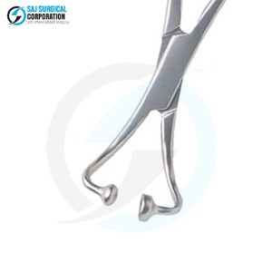Stainless Steel Manual Ball Socket Towel Forceps for General Surgery Draping Durable Reusable Strong <b>Grip</b> <b>Control</b> Reliable - Product Image 5