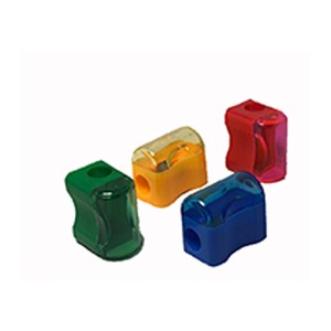 Piccolo temperino per matite con contenitore portaoggetti a forma di baule - Product Image 2