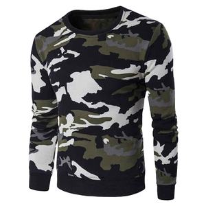 Jersey ajustado de manga larga con rayas cruzadas y cuello redondo con parches de PVC para hombre, sudadera con logotipo personalizado, precio al por mayor, sudaderas 2026 - Product Image 6