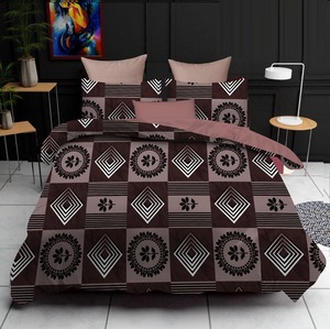 Cotton bedsheet Kích thước 230cm với 2 Thiết kế gối bao gồm Kích thước 50cm x 75cm trong chủ đề nhiều màu cho một phong cách thoải mái - Product Image 6