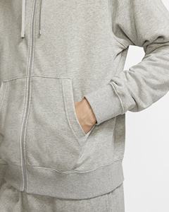 Ropa de calle de alta calidad de talla grande personalizada French Terry Heavyweight Thick Zip Up Sudadera con capucha en blanco personalizada con logotipo personalizado - Product Image 3