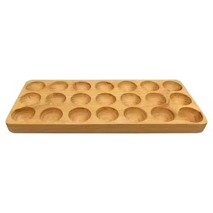 ที่ใส่ไข่แบบทันสมัยขาตั้งโลหะสีดำใหม่พร้อมที่จับไม้ - Product Image 4