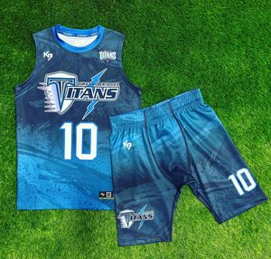 Fabricant OEM de haute qualité 7v7 uniformes vêtements de sport et d'équipe drapeau 7V7 personnalisé ensembles d'uniformes de football américain drapeau football - Product Image 2