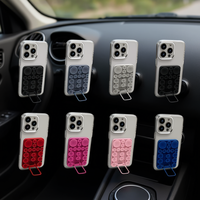Support magnétique multifonctionnel en silicone VENTOSA pour téléphone portable de bureau