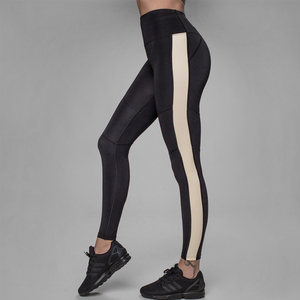 Produits les plus vendus Leggings de yoga de sport de haute qualité OEM/ODM collants d'automne à la mode pantalons de yoga en nylon de couleur unie pour femmes - Product Image 2
