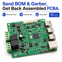 Fabricant avancé de cartes de circuits imprimés (PCBA) SMT Gerber BOM, assemblage de circuits imprimés à haute conductivité thermique pour modules de puissance GaN HEMT et chargeurs rapides