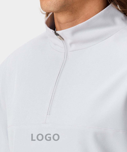Vente en gros de sweats à capuche personnalisés avec fermeture éclair pour hommes, sweats à capuche amples en molleton à manches longues, pulls tricotés de printemps avec impression épaisse - Product Image 4