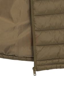 Chaqueta acolchada de invierno de alta calidad, chaleco con cuello redondo y cremallera, superventas, poliéster transpirable, logotipo personalizado, servicio de algodón 2026 - Product Image 4