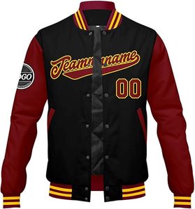 Fashion Jackets <b>Quilted</b> Lining Custom Chenille Patches Letterman College Mens Bomber Baseball Windproof <b>Wool</b> Varsity Jacket - Product Image 2