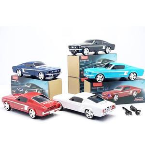 Mustang GT ลำโพงบลูทูธไร้สายแบบคลาสสิกสำหรับรถยนต์, ลำโพงบลูทูธไมโคร SD USB FM แฮนด์ฟรีไฟ LED TWS สำหรับอุปกรณ์สากล - Product Image 6