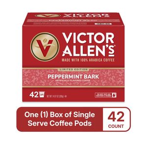 Café Victor Allen's con Sabor a Corteza de Menta, Tueste Medio, 42 Unidades, Cápsulas de Café Individuales - Product Image 5