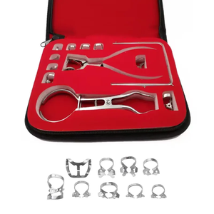 Premium Dental Palmer goma presa abrazadera pinzas alicates 17,5 cm acero alemán instrumentos quirúrgicos ortodoncia Clip aplicador Ce - Product Image 3