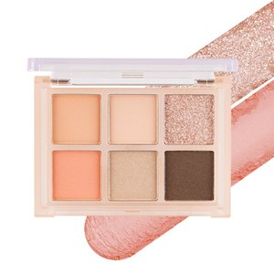 Palette di 6 colori ombretti trucco 4 stagione lunga durata vigilia Vegan certificato coreano cosmetici Multicolor che mescolano colore chiaro - Product Image 4