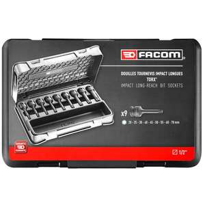 Juego de Puntas de Impacto Torx Facom de 1/2'', Colección de 9 Piezas - Product Image 1