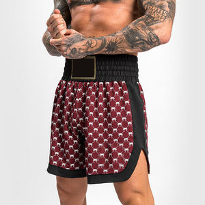 Short de boxe Venom - Mehroon/Burgundy pour combats intenses et short de combat MMA Victory pour les États-Unis - Product Image 5
