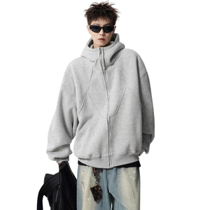 เสื้อฮู้ดดี้อเมริกันเฮฟวี่เวท ผ้าฝ้ายฟลีซคุณภาพพรีเมียม ทรงโอเวอร์ไซส์ อุ่นสบาย นุ่ม ทนทาน สไตล์ลำลอง สตรีทแวร์ - Product Image 3