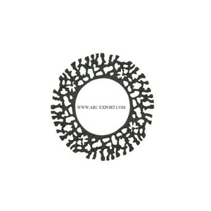 แท่นชาร์จโลหะสีดำเคลือบผงตกแต่งโต๊ะกลางโต๊ะที่มีคุณภาพดีเยี่ยมรูปทรงกลมห้องครัวโรงแรมภายใต้ชุบ - Product Image 1