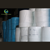 Serviettes froides Alex douces et lisses imperméables de haute qualité 90gsm pour garçons rouleaux de tissu non tissé respirant Vietnam Spunlace Technics