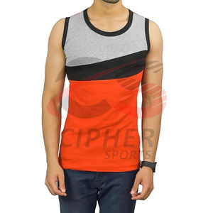 Débardeurs de gymnastique personnalisés Oem pour hommes Débardeurs Vêtements de sport Stringer Musculation Fitness Hommes Débardeur de gymnastique à la mode - Product Image 1