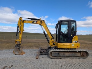 Miniexcavadora sobre orugas CAT Caterpillar 305E2 CR ligeramente utilizada con capacidad de cubo de 3m y componentes de bomba/engranaje central - Product Image 2
