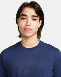 เสื้อยืดแขนสั้นลำลองสำหรับวิ่ง ผ้าเนื้อแน่น ไม่หด ทรงเข้ารูป เหมาะสำหรับออกกำลังกาย ผู้ชาย ฤดูร้อน ผ้าฝ้าย 100% คอปก ฟิตเนส - Product Image 3