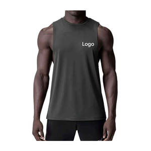Ropa de calle transpirable para correr, camiseta sin mangas de malla deportiva de secado rápido para hombre, ropa deportiva de compresión para gimnasio y entrenamiento - Product Image 5
