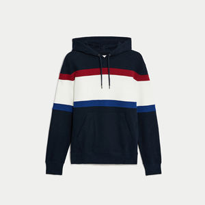Sweat à capuche épais 100% coton uni lourd de haute qualité coupe ajustée Sweats à capuche épais et épais Logo personnalisé - Product Image 2
