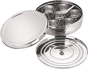 Ensemble de condiments boîte à épices Rack cuisine bouteille de Cruet pour sucre sel en acier inoxydable boîte à épices roi international - Product Image 1