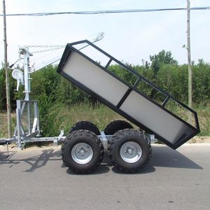 Tractor agrícola Volquete hidráulico Remolque camión volquete Herramientas agrícolas de venta - Product Image 3